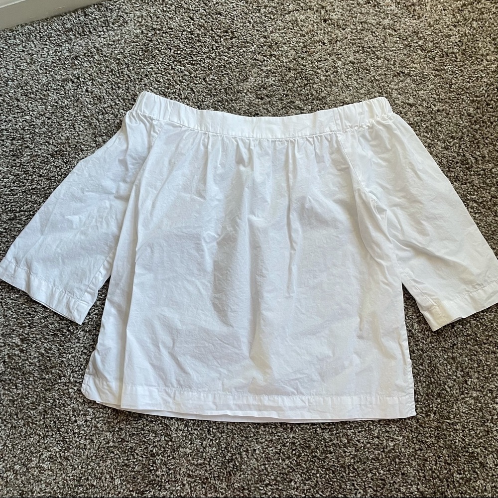 Madewell off the shoulder blouse